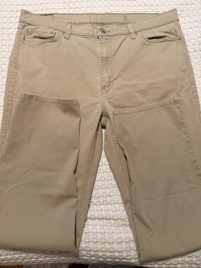Levi Tan Workpant Interior Tag Detail